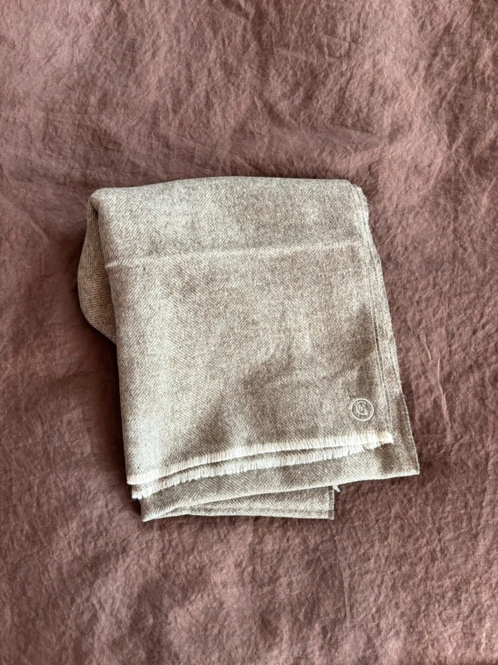Minimalist Merino Wool Scarf